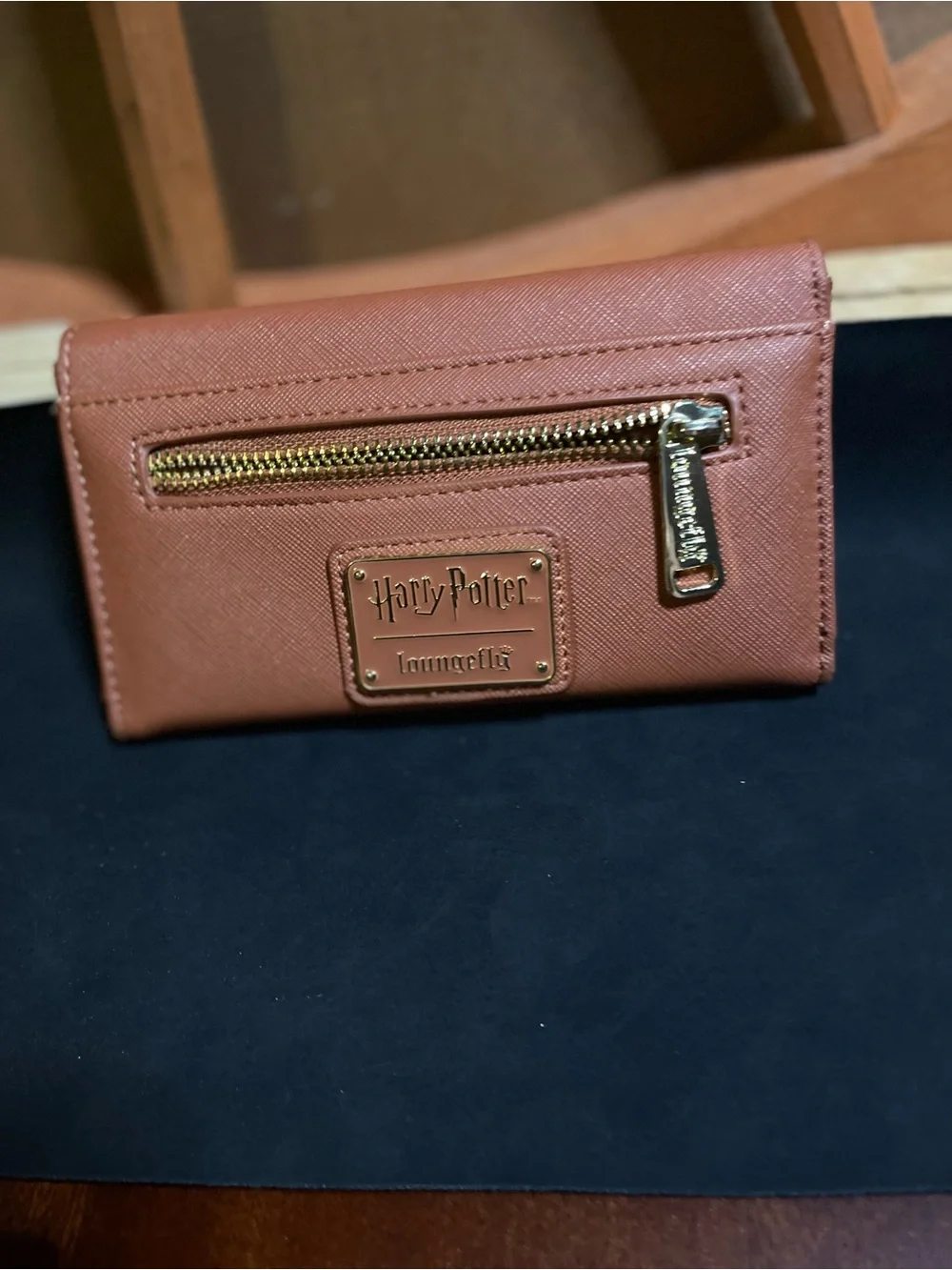 NWOT Harry Potter loungerfly ‘ Elder Wand Collection’ Wallet in Muted Terracota